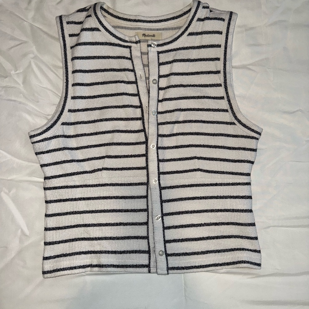 Madewell Striped Knit Top